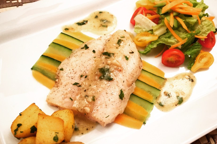 fish-garlic-lemon-dressing